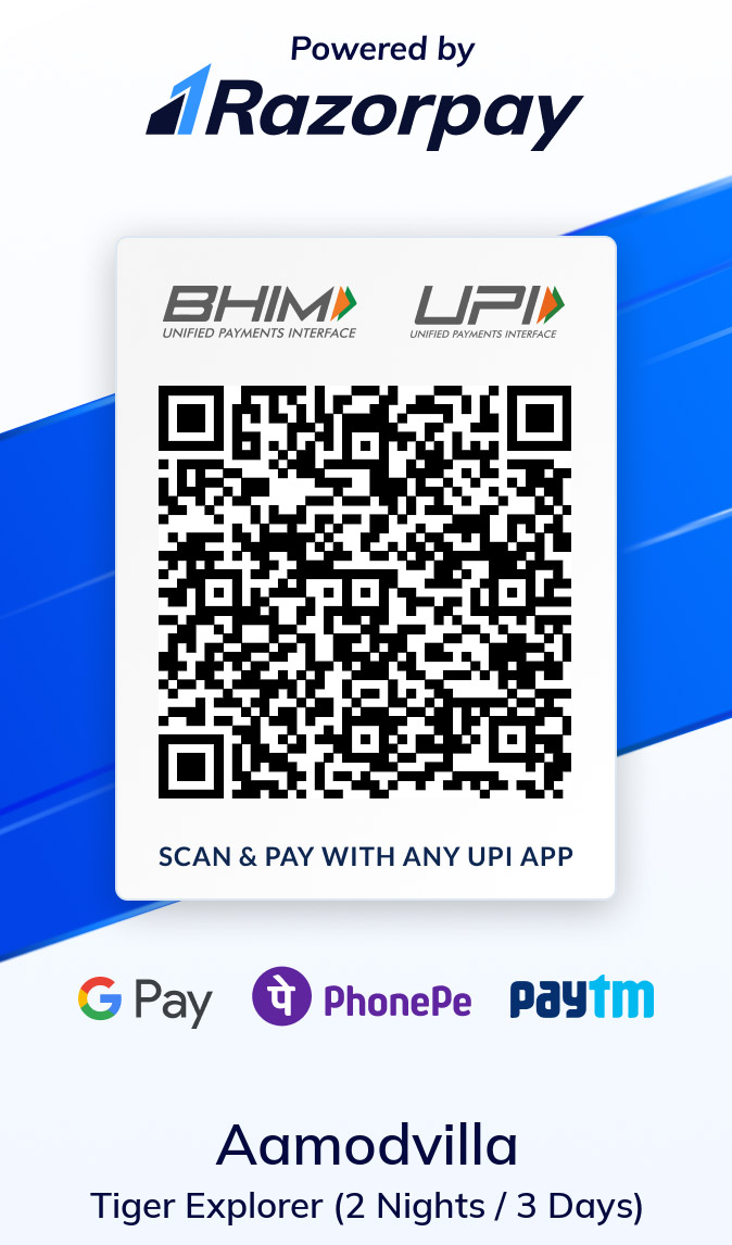 Qrcode rs. 39999 - aamod villa  holiday home